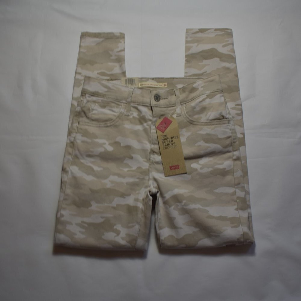 LEVIS 720  Super Skinny Ankle Jean SZ 00M/24 NEW‎ W